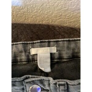 H&M Jeans Denim, Size 6 , Color Black Light Wash